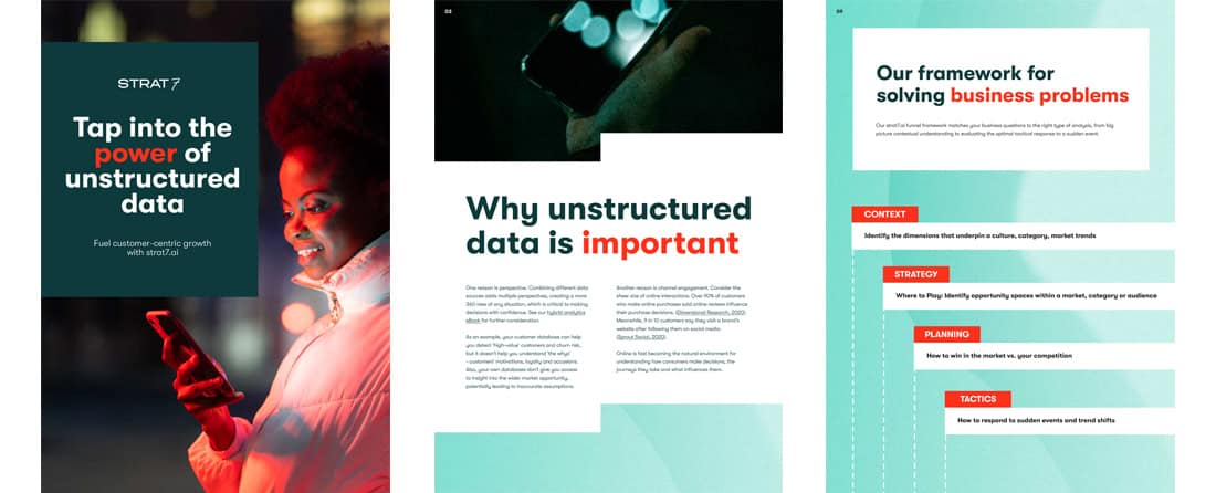 Tap into the Power of Unstructured Data ebook screenshot