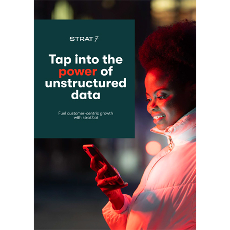 Tap into the power of unstructured data ebook cover